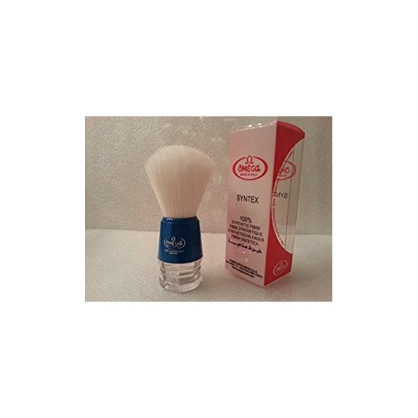 Omega Shaving Brush # 90018 Syntex 100% Synthetic - 4 Colors
