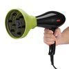 Volumizing Universal Hair Diffuser, Hair Dryer Diffuser Attachment for Curly and Wavy Hair, Foldable Hairdryer Hair Blower Diffuser Cover Styling Hairdressing Tool (Green)