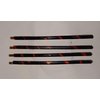 Caravan Four (4) Tortoise Shell Covered Metal French Bobby Pins Two (2) Pairs