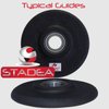 Stadea Diamond Router Bit Granite Diamond Profile Wheel - Full Bullnose Half Round Countertop Edge Profile Router Bits V40 for Granite Stone Concrete Counter Edges