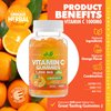 Vitamin C 1000mg Gummies for Adults & Kids – Multivitamin with Zinc & Herbal Extracts for Immune Support & Collagen Support for Skin – Orange Flavor – Gluten Free, Non-GMO, Vegetarian – 45 Gummies