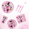 Mouse Birthday Party Supplies Mouse Party Decorations Include Plates,Cups,Napkins,Forks,Knives,Spoons and Mouse Tablecloth Mouse Party Supplies for Kids