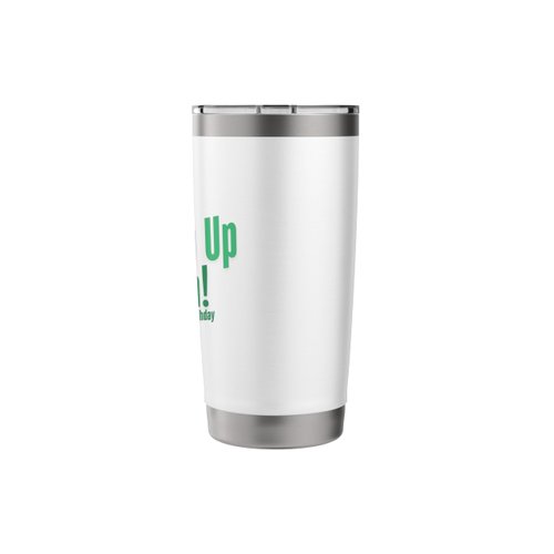 Growing Up Green Birthday - Eco Friendly Kids 4th Birthday Stainless Steel Insulated Tumbler