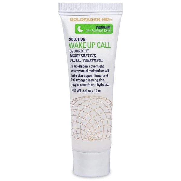Dr. Goldfadens Wake Up Call Night Facial Moisturizer Night Cream for Dry & Aging Skin | w/Alpha Lipoic Acid, Avocado Oil Retinol, Co-enzyme Q10 TRIAL .41 Fl Oz