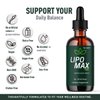 (5 Pack) Lipo Max Plus - Official Lipo Max Plus Drops Liquid Premium Advanced Formula Natural Support, LipoMax Plus Supplement for Overall Health & Wellness Vitamin Droppers, 5 Bottles for 5 Months