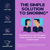 Silent Snooz Nasal Dilator Anti-Snore Device - Reusable Lavender Scented Nose Vent Designed to Stop Snoring (30 Uses)