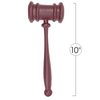 Skeleteen Judge Gavel Costume Accessory - Justice Costume Accessories Props for Courtroom - 1 Piece