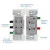 Leviton Lever Edge 15 Amp Tamper-Resistant Duplex Outlet, E5325-SW, White