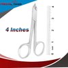 PRECISE CANADA Cuticle Nipper Scissors Style,cuticle Clipper, Nail Clipper,with Scissors Style,mini Clipper/nipper -half Jaw