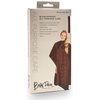 Betty Dain Bleach-proof All Purpose Styling Cape, Material Defends Against Bleach Stains, Color Proof, Chemical Proof, Waterproof, Lightweight Embossed Nylon, Brown