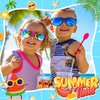 GIFTINBOX Kids Sunglasses Bulk，Kids Sunglasses Party Favor For Kids 4-8, 16Pack Translucent Sunglasses For Kids Boys Girls Age 3-8, Party Favors For Kids 3-5 UV400 Protection Pool Beach Party Favors…