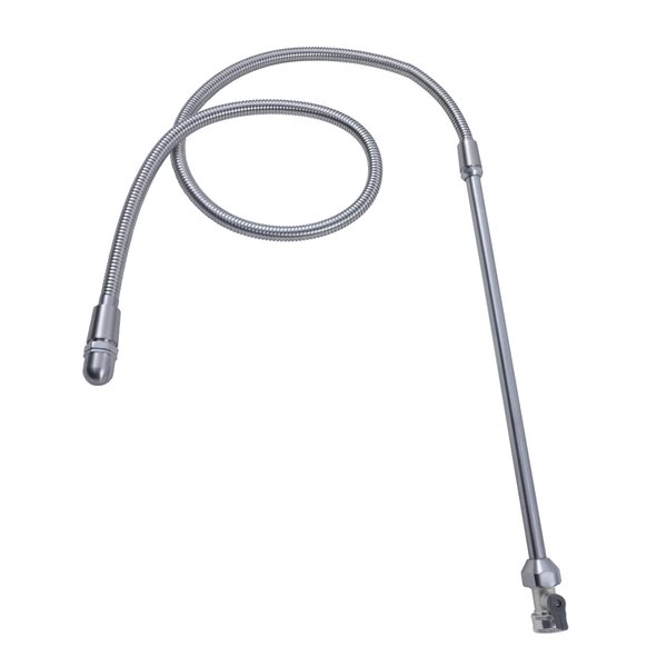 G-Sunny All Metal RV Flexible Swivel Stick with Shutoff Valve,RV Flexible Black Tank Wand,Powerful Rotary Cleaning Capability for Cleaning Deposits,63 Inch