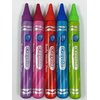 Crayola Crayon Kids Body Wash Pen Tubes Fun Colored and Scented Set of 5