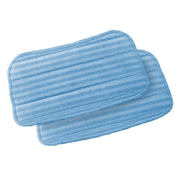 SteamFast A295-100 Replacement Microfiber Mop Pad (2 Pack), Blue