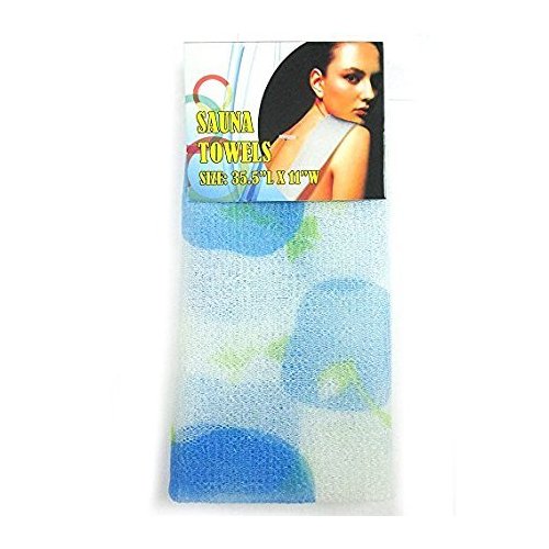 3 Pack Original Exfoliating Nylon Beauty Skin Cloth Shower Body Scrub Towel Wash