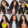 Wear And Go Glueless Wigs Human Hair Water Wave Lace Front Wigs Human Hair Pre Plucked Glueless Wigs Human Hair 13x4 HD Lace Front Wigs Human Hair 180 Density Water Wave Lace Frontal Wigs 26inch
