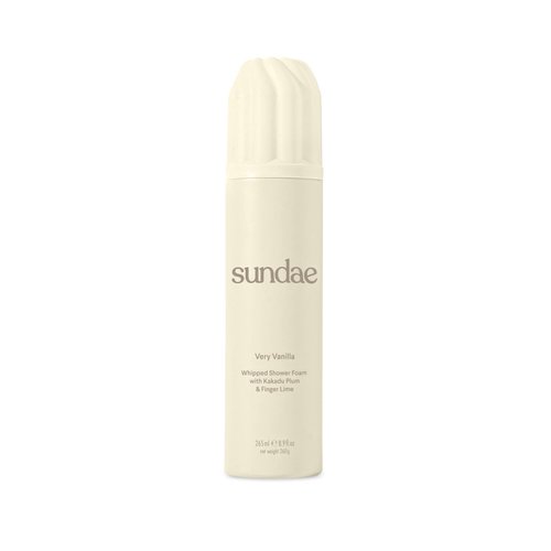 sundae Whipped Shower Foam Very Vanilla Foaming Body Wash 8.9 fl oz, 265ml