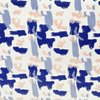 Brushstrokes Cream, Nude Pink/Blue/Periwinkle