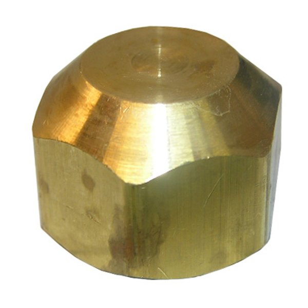 LASCO 17-4057 5/8-Inch Brass Flare Cap