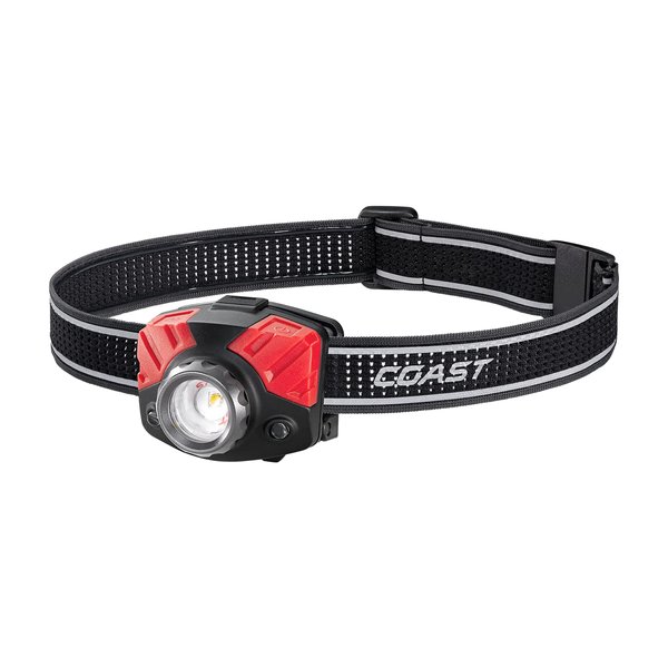 COAST® FL75 700 Lumen Dual Color Twist Focus™ LED Headlamp, Black
