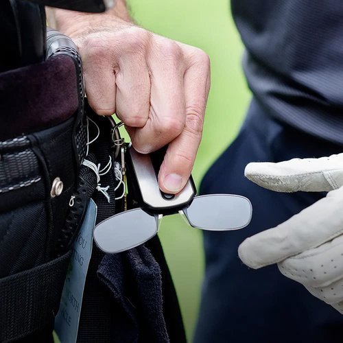 ThinOptics unisex adult Keychain Case + Reading Glasses, Black, 44 mm US