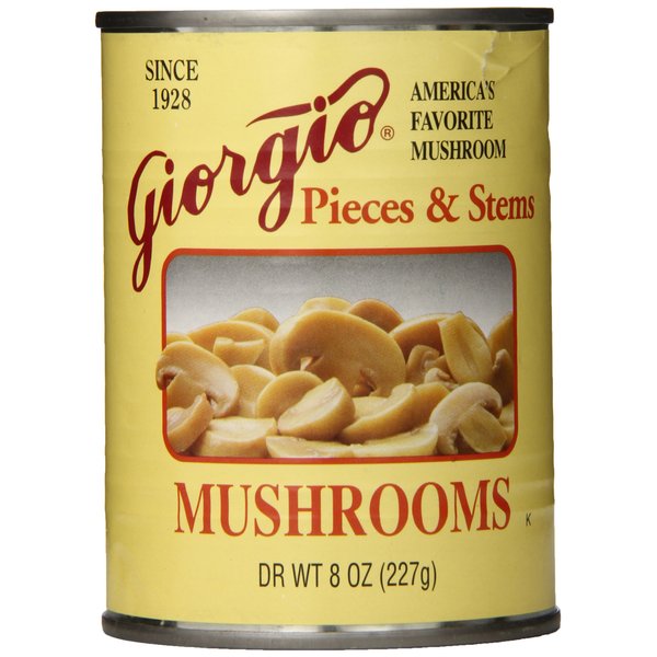 GIORGIO MUSHROOM PIECES N STEMS 8OZ