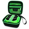 XEGIMOR Case for GiiKER Tic Tac Toe Bolt Game, Tic Tac Toe Bolt Game Case for GiiKER 3-in-1 Handheld Puzzle Game Console Carrier Accessories(Only Case) (Green-Black)