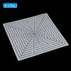 Patikil 16 Segment Mandala Stencil - Reusable Mandala Template Painting Tool for Drawing on Wood, Fabric, Glass, Wall