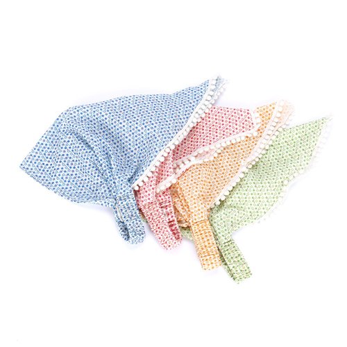 Peppercorn Kids Little Girls Bandana Head Scarf Headband - Orange (Age 3-8Y)