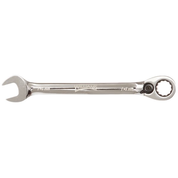Williams JHW1214MRC 14mm Reversible Ratcheting Combination Wrench Metric, 12 Point