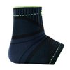 Bauerfeind Sports Ankle Support Dynamic - Ankle Compression Sleeve for Freedom of Movement - 3D AirKnit Fabric for Breathability - Premium Quality & Washable (M, Black)