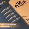 EZTAT2 50Pcs Tattoo Mixed Cartridge Needles #12 Standard Round Shader Assorted 3RS 5RS 7RS 9RS 11RS for Rotary Tattoo Machine Supply