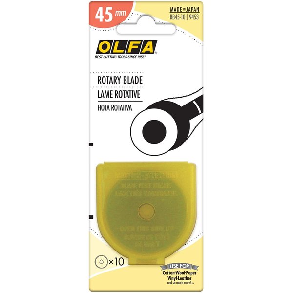 Blade - 45 mm Rotary cutter - 10 pack