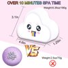 Rainbow Bath Bomb Gift Set, Organic & Natural Rainbow Cloud SPA Bath Bombs for Aromatherapy Relaxation Soak to Moisturize Skin, for Christmas Gifts for Women and Kids