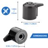 Steam Release Handle Steam Valve for Instant Pot 3, 5, 6, 8 Qt Quart, Pressure Cooker Valve Replacement Part
