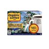 The Organic Coffee Co. Compostable Coffee Pods - Gorilla Decaf (12 Ct) K Cup Compatible including Keurig 2.0, Medium Roast, Swiss Water Processed, USDA Organic