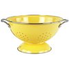 Calypso Basics by Reston Lloyd Powder Coated Enameled Colander, 3 Quart, Lemon