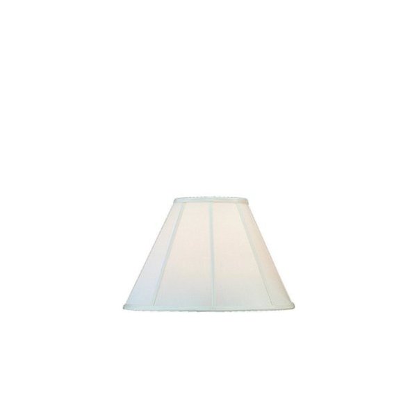 Upgradelights Eggshell Silk 20 In Modified Flare Lampshade Replacement