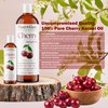 Cherry Kernel Oil 4 fl. oz. Cold Pressed 100% Pure & Natural Carrier – Skin, Face, Body & Hair Growth Moisturizer. Great for DIY Creams, Lotions, and Lip Balms.