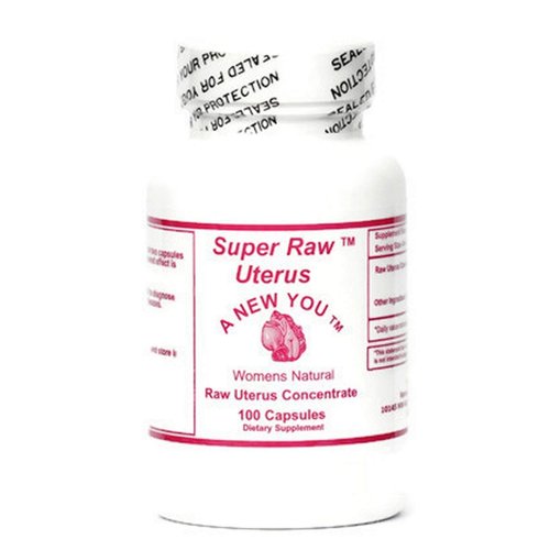 Raw Uterus Glandular Pills for Crossdressing, Transgender and Trans-Women