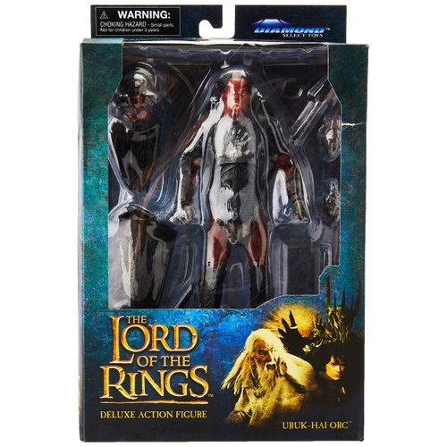 Diamond Select Toys The Lord of The Rings: Uruk-hai Action Figure, Multicolor