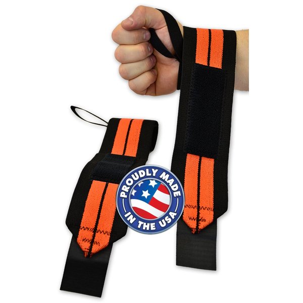 Titan Support Systems Max RPM Powerlifting Wrist Wraps (12 inch Length)