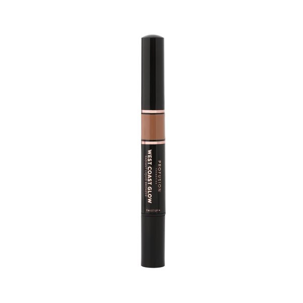 Profusion Cosmetics West Coast Glow Blush Bronzer Experience Radiant Sun-Kissed Beauty with Vitamin-Infused Liquid Formula, Lightweight, Buildable Suitable for All Skin Tones (Malibu)