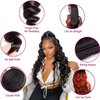 12A Grade Brazilian Virgin Hair Loose Wave Human Hair Bundles 100% Unprocessed Virgin Brazilian Loose Wavy Human Hair Weave 3 Bundles (26 28 30 Inch) Long Loose Deep Wave Bundles Human Hair Extensions
