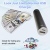 Diversion Safe Charger - Hiding Place for Valuables | Conceal Items and Cash with Discretion | Great for Travel, Events & Concerts | Hide Valuables in Plain Sight | Hidden Compartment Charging Station