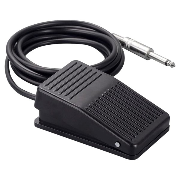 Combofix Foot Pedal Switch Pedal Control With 5'ft Clip Cord And Standard 1/4 Phono Plug for Power Supply Machine Kit Supplies