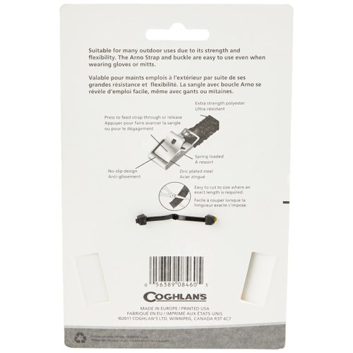 Coghlan's Arno Straps, 36-Inch, 2 pack, Multicolor