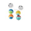 Vibrant Life Tennis Balls Dog Toy, Durable, Natural Rubber Ball, Bundle of 4