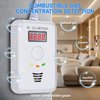 Natural Gas Leak Detector, Gas Detectors for Home Natural Gas with Digital LCD Display Gas Detector for Home Natural Gas,Combustible Gas Detector for LNG, LPG, Propane, Methane.