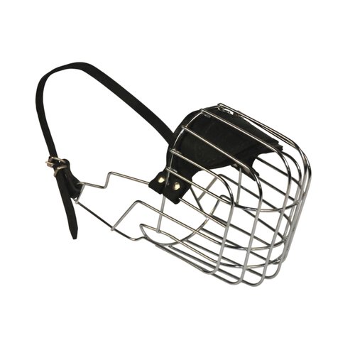 Dean and Tyler Wire Basket Muzzle, Size No. SZ1 - Medium Big Schnauzer